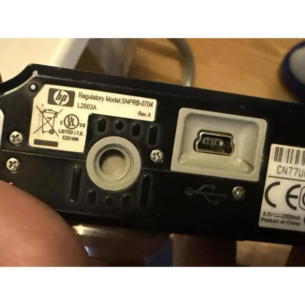HP Photosmart Digital Camera M447 5MP Black ( Parts Only , Not Working